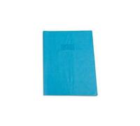 Calligraphe Protège-cahier grain cuir PVC 22/100ème A4 Bleu clair