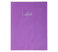 Calligraphe Protège-cahiers grain cuir PVC 22/100ème 24x32 cm Violet