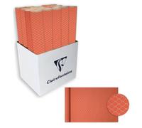 Papier cadeau 'Tiny Rolls fleurs rouges'
