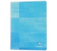 Clairefontaine Cahier agrafé 3371C – 24x32 cm 120 pages grands carreaux 90 g couleur aléatoire