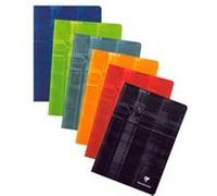 Clairefontaine Cahier piqué A4 Seyès 21 x 29,7 cm 192 pages grands carreaux – Assortis
