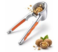 CLAKNOIX Pince Casse Noix et Noisettes Professionnel Solide en Acier | Casse Amandes | Ouvre Noix Puissant, Robuste et sans Effort | Casseur de Noix Manuel | Écrase Noix et Brise Noix Multifonction