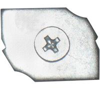 Clamot 251x18.9 mm + 2 vis ISEO pour serrure Performa - 990855