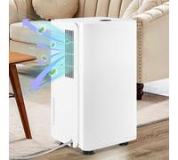 Clanmacy Déshumidificateur | 16L/jour 2L réservoir | Déshumidificateur portable contre l'humidité saleté & moisissure pour chambre à coucher salle de bain cave placard bureau garage