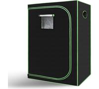 Clanmacy Tente de culture pour plantes Tente de culture Serre Boîte Jardin Culture Légumes Herbes Armoire de culture Intérieur 120x60x180 cm