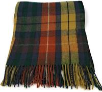 Clans of Scotland Plaids écossais modernes en tartan / couverture - Couverture de voyage - Couverture de plein air (Buchanan antique)