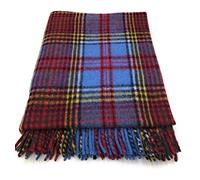 Clans of Scotland Scottish - Tapis tartan écossais moderne Couverture de voyage d'extérieur (Anderson), 190 x 155 cm, (Throw011)