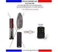 CLAP : TELECOMMANDE COPIEUSE APERTO SOMMER TX02 434 2, TX02 868 2, TX03 434 2, TX03 868 2