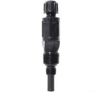 Clapet anti-retour 1/4" noir pour Stenner 45 85 100 170 Pompe de traitement de l'eau Contrôle du débit Dispositif anti-retour