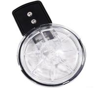 Clapet anti-retour à bascule 600-7300B Couvercle PC pour conduites d'eau - Clapet anti-retour transparent avec joint pré-percé pour systèmes de pompe de puisard 167mm