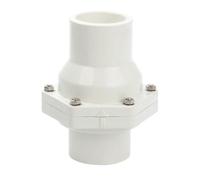 Clapet anti-retour à clapet unidirectionnel en PVC, tailles de 50 mm à 200 mm, idéal for empêcher le reflux dans les systèmes de plomberie et d'irrigation(Id200mm)