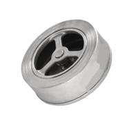 Clapet anti-retour à plaquette, clapet anti-retour unidirectionnel | Clapet anti-retour à joint souple en Silicone, en acier inoxydable H71, DN80 304, PN16