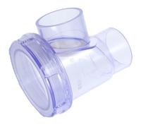 Clapet Anti-retour Anti-refoulement pour Plomberie, en PVC Transparent | Installation Facile, Résistance à L’usure, Haute Température, pour Conduite D’eau, la Cuisine et Toilettes