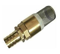 Clapet anti-retour avec crépine - - Filetage 1/2"" 3/4"" 1"" - Adaptateur 12/16/19mm - Pour système hydraulique et pompage