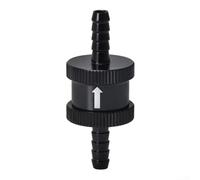 Clapet anti-retour de carburant unidirectionnel en alliage d'aluminium conçu pour les conduites de carburant diesel et essence (6 mm)