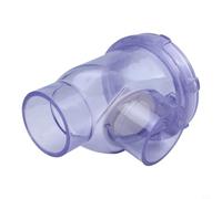 Clapet anti-retour d'eaux usées 50 mm pour systèmes de drainage domestiques | Empêche le reflux des eaux usées, installation horizontale, raccord de tuyau de 50 mm, PVC durable, protection contre le