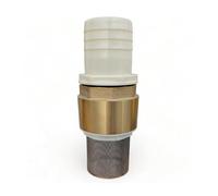 Clapet anti retour en laiton avec crépine et manchette, pour pompe - 3 pouces (80 mm)