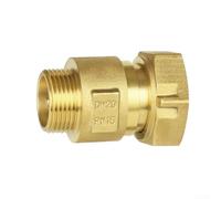 Clapet anti-retour en laiton pour compteur d'eau, clapet de passage avec mécanisme de levage, contrôle du débit jetable, résistant à la rouille, GB/T8464-2008, pour systèmes d'eau domestique et
