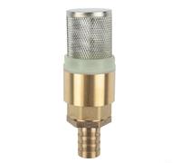 Clapet anti-retour en laiton, valve anti-retour, valve d'aspiration à pied, raccord de tuyau 19 25 mm, pour irrigation agricole, jardin (valves 3/4" + diamètre 19 mm)