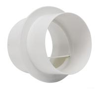 Clapet anti-retour en PVC efficace pour salles de bains et cuisines, conçu pour éviter les courants d'air (80 mm)