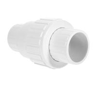 Clapet Anti-retour en PVC pour Système de Tuyauterie, Blanc | Design Unidirectionnel, Connexion Rapide et Installation Facile, ABS et Caoutchouc, Résiste aux Hautes Températures