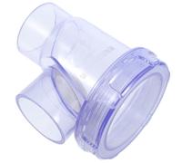 Clapet Anti-retour Transparent PVC pour Canalisation D'eau, Plomberie | Résistant à L'usure, Haute Température, Installation Facile, pour Raccords PVC et Prévention du Reflux