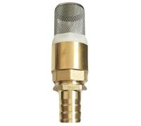 Clapet de pied 1" BSP en laiton, ressort clapet anti-retour, filtre d'entrée pompe, avec queue tuyau 22 mm for (1 pièce)