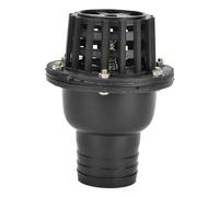Clapet de pied pompe à eau, valve anti-retour plat basse pression PVC noir, pour machine à fluide