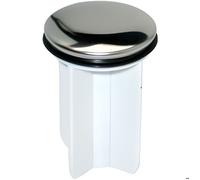 Clapet de vidage à ailettes pour lavabo finition chromé 39 mm