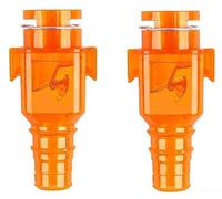 Clapet Évacuation AC 2-Pack Anti-Odeurs Clapet Évacuation AC | Flux unidirectionnel, empêche refoulement, diamètre 21mm, pour idéal clim split, drainage efficace