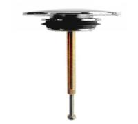 Clapet recouvrant pour vidage de baignoire - diamètre 72 mm - chromé VALENTIN