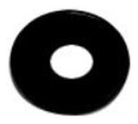Clapet percé Diamètre 17 x 4mmx hauteur 5mm (X100) G