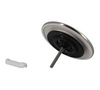 Clapet recouvrant pour baignoire Ø 70 mm - Inox - Finition élégante et facile à nettoyer - Installation simple