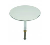 Clapet recouvrant pour vidage de baignoire - diamètre 72 mm - chromé VALENTIN