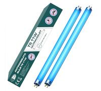 CLAR - Ampoule Anti Moustique 11W T5, Ampoule UV, Destructeur d'Insectes, Neon Anti Moustique, Tube Neon UV, Ampoule Tue Mouche, Lampe UV anti insecte 21,2 x 1,6 cm (11 Watts T5, Pack 2)