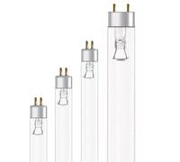 CLAR - Lampe UV Germicide T5 4W, Tube UV Désinfectant 13,6 cm, Lampe Anti Moustique, Tue Mouche Électrique, Stérilisation (Pack 2)