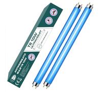CLAR - Neon Anti Moustique, Anti Insecte, pour Lampe, Destructeur d’Insecte, Ampoule Tue Mouche, 33,1 x 2,6cm (10W, Pack 2)