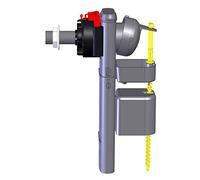 CLARA Claraclip - Robinet flotteur NF WC Universel - Alimentation latérale - Made in France - Installation facile - Super Silencieux (7dB)