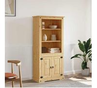 Clarence* Placard Gamme Corona Pin mexicain - Buffet de rangement,80x40x170 cm &Europ2486318