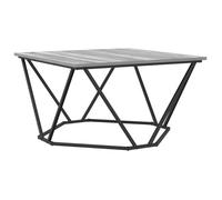 CLARENCE® Table basse - Petite Table d'appoint - Grise Sonoma 80x80x45 cm en bois d'ingénierie ll4243