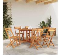 Clarence* Table de jardin 4 personnes - Table repas de jardin,130x90x72 cm ,Bois d'acacia massif &Europ5541388