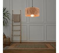 Clarisse suspension filaire en raphia et métal
