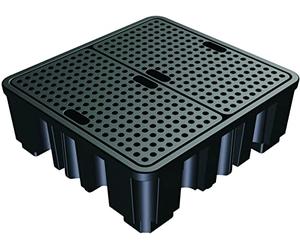 CLAS Equipements Bac rétention 480L 4 futs - HU 0450