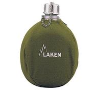 Gourde alu laken cantimplora avec housse kaki 1l