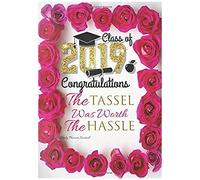 Class Of 2019 Congratulations: The Tassel Was Worth The Hassle Daily Planner Journal: Cute Gifts For High School Graduates Girls: Positive Affirmations Agenda Organizer Notebook To Write In: Senior Cl