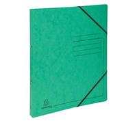 Classeur 2 anneaux 15mm carte lustrée imprimée - A4 - Vert