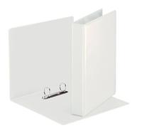Classeur 2 anneaux cartonné Esselte personnalisable A5 - Dos 4,7 cm - Blanc