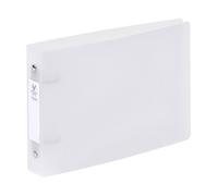 Classeur 2 anneaux plastifié Propysoft Viquel A5 Dos de 3.5 cm incolore