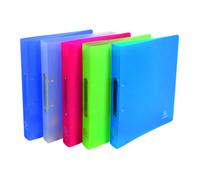Classeur 2 anneaux polypropylène souple Chromaline A4 - Dos 4 cm couleurs assorties