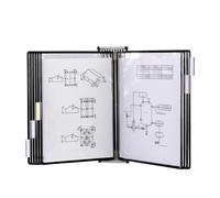 Classeur 20 pages double face format lettre pour bureau atelier stocker documents A4